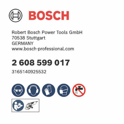 Bosch Power Tools PRO Ceramic dry Trockenbohrkrone 55 2608599017