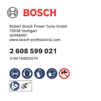 Bosch Power Tools PRO Ceramic dry Trockenbohrkrone 67 2608599021