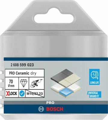 Bosch Power Tools PRO Ceramic dry Trockenbohrkrone 70 2608599023