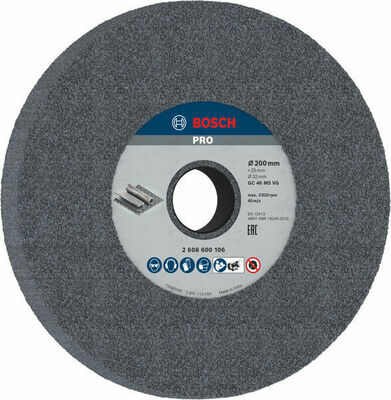 Bosch Power Tools Schleifscheibe 200mm,32mm,46 2608600106