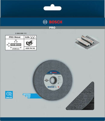 Bosch Power Tools Schleifscheibe 200mm,32mm,36 2608600111