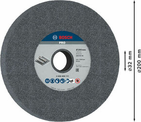 Bosch Power Tools Schleifscheibe 200mm,32mm,36 2608600111
