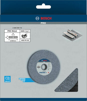 Bosch Power Tools Schleifscheibe 200mm,32mm,60 2608600112