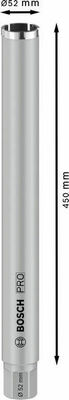 Bosch Power Tools PRO Nassbohrkrone, 52 x 450 mm G 1 1/4 Zoll 2608601736