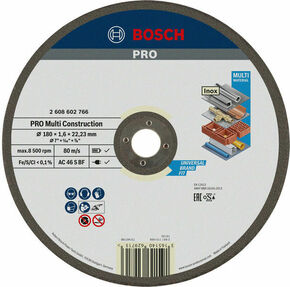 Bosch Power Tools Trennscheibe 180x1,6mm Multi 2608602766