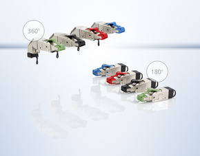 Metz Connect RJ45 Stecker Cat.5 180° Profinet 4P 130E405032-PE