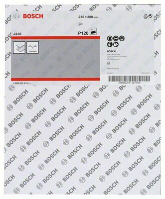 Bosch Power Tools Schleifblatt J410 230x280mm,120 2608605415