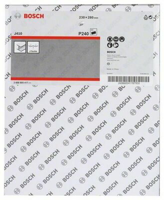 Bosch Power Tools Schleifblatt J410 230x280mm,240 2608605417