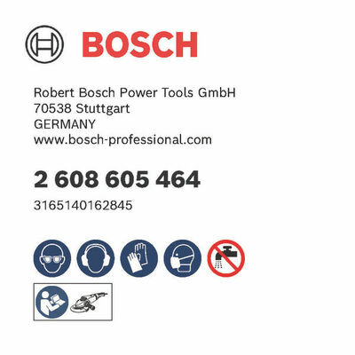 Bosch Power Tools Fiberschleifscheibe R444,115mm,24 2608605464