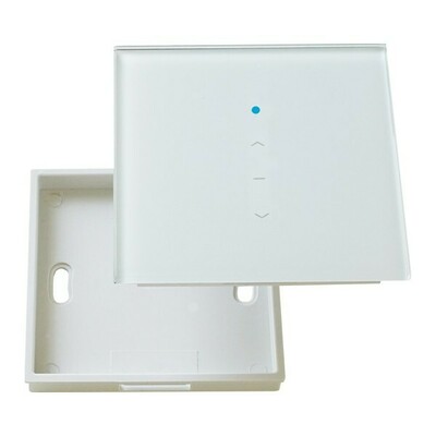 Kaiser Nienhaus Glas-Wandsender Plano 1 433MHz/2-Funk 1-CH 135200