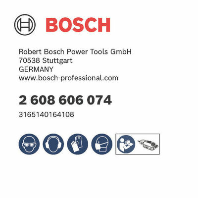 Bosch Power Tools PRO X440 Schleifband, 75 x 533 mm, 220, 3-tlg. 2608606074