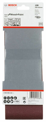 Bosch Power Tools PRO X440 Schleifband, 100 x 610 mm 100 3-tlg. 2608606132