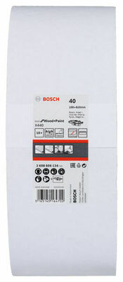 Bosch Power Tools PRO X440 Schleifband, 100 x 610 mm 40 10-tlg. 2608606134