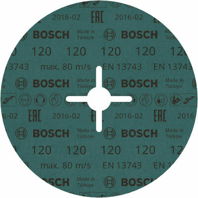 Bosch Power Tools Fiberschleifscheibe R574,180mm,120 2608606745