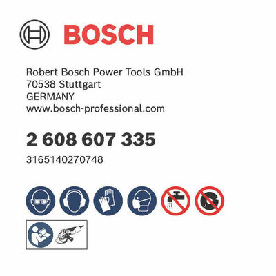 Bosch Power Tools Fächerschleifscheibe X571,115mm,60 2608607335