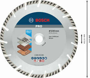 Bosch Power Tools Dia Trenn S.f.Univer 230 x 22,23 (VE10) 2608615066
