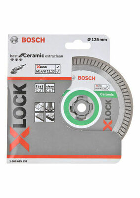 Bosch Power Tools Dia-Trennscheibe X-LOCK 125x1,4x7 2608615132