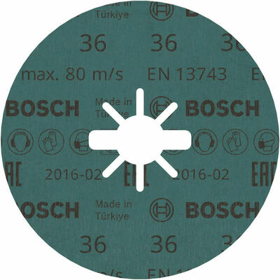 Bosch Power Tools Fiberschleifs.X-Lock R574,125mm,K36 2608619160