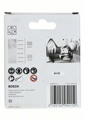 Bosch Power Tools Topfbürste X-Lock 75mm gezo Stahl 2608620729