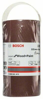 Bosch Power Tools Schleifblatt J450 115mmx5m,G320 2608621472