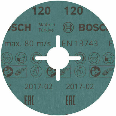 Bosch Power Tools Fiberschleifscheibe R780,115mm,120 2608621609