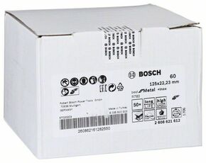 Bosch Power Tools Fiberschleifscheibe R780,125mm,60 2608621612