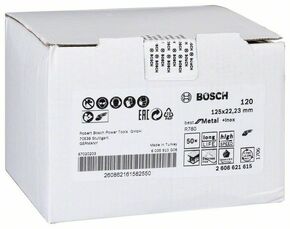 Bosch Power Tools Fiberschleifscheibe R780,125mm,120 2608621615