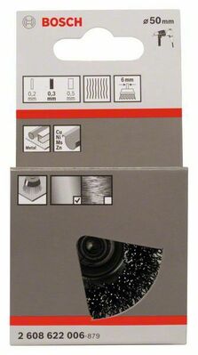 Bosch Power Tools PRO Metal clean Topfbürste gerader 2608622006