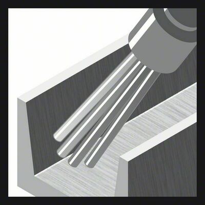 Bosch Power Tools PRO Stainless Steel clean Pinselbürste gerader 2608622127