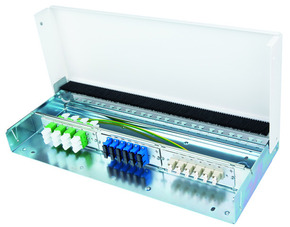 Telegärtner LWL-Verteiler MPD24 f.3x3HE/7TE reinweiß 100021508