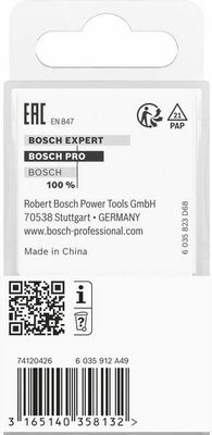Bosch Power Tools PRO Fasefräser, 45°, Schaft 8 mm 2608628352