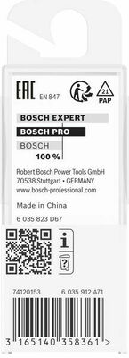 Bosch Power Tools PRO Nutfräser, zweischneidig 14 x L 2608628375