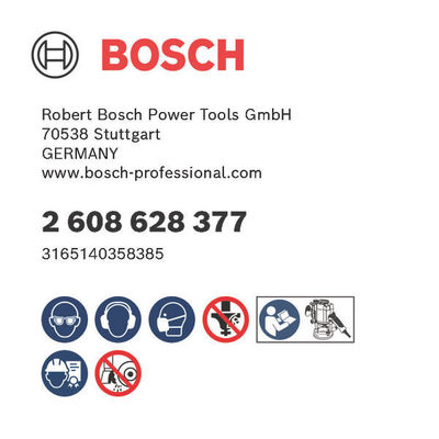 Bosch Power Tools PRO Nutfräser, einschneidig 4 x L 8 2608628377