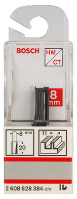 Bosch Power Tools PRO Nutfräser, zweischneidig 11 x L 2608628384