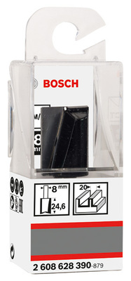 Bosch Power Tools PRO Nutfräser, zweischneidig 20 x L 2608628390