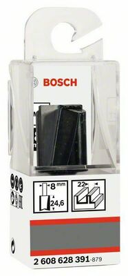 Bosch Power Tools PRO Nutfräser, zweischneidig 22 x L 2608628391