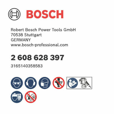 Bosch Power Tools PRO Profilnutfräser, R 6,3, Schaft 8 mm 2608628397