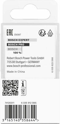Bosch Power Tools PRO Scharniernutfräser, zweischneidig 12,7 x 2608628399