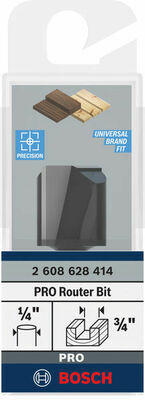 Bosch Power Tools PRO Nutfräser, zweischneidig 3/4 2608628414