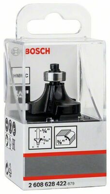Bosch Power Tools Abrundfräser 1/4", D 31,8mm 2608628422
