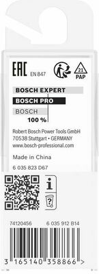 Bosch Power Tools PRO Hohlkehlfräser, R 1/8 2608628425