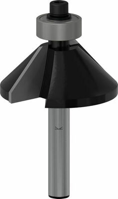 Bosch Power Tools PRO Fasefräser, 45°, Schaft 6 mm 2608628448