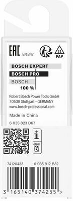 Bosch Power Tools PRO Hohlkehlfräser, R 8, Schaft 6 mm 2608628452