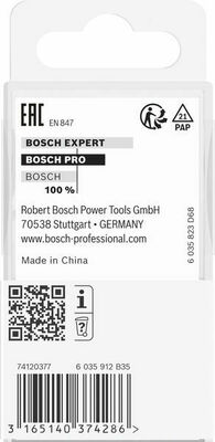 Bosch Power Tools PRO Hohlkehlfräser, R 6,4, Schaft 6 mm 2608628455