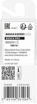 Bosch Power Tools PRO Bündigfräser mit untenlieg. 2608628636