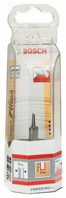 Bosch Power Tools Nutfräser Expert for Wood, Voll-Carbide 8 mm D1 2608629353