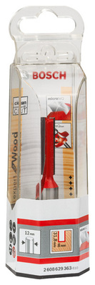 Bosch Power Tools Nutfräser Expert for Wood, Carbide 12 mm D1 8 2608629363