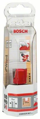 Bosch Power Tools Scharniernutfräser 8mm,D1 19mm,L12,5mm 2608629367