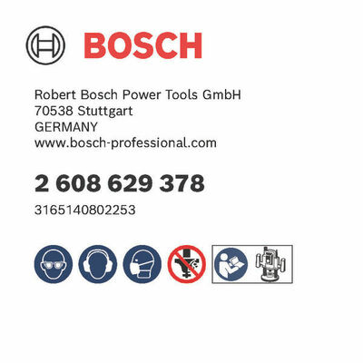 Bosch Power Tools Abrundfräser Expert for Wood 8 mm D 44,4 mm 2608629378