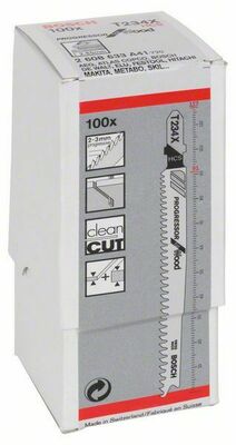 Bosch Power Tools Stichsägeblatt T 234 X,VE100 2608633A41